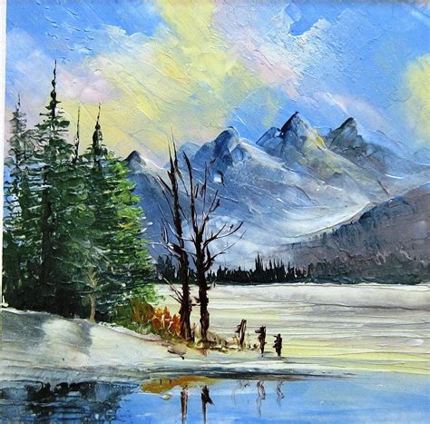 Watercolor Lake Scenes at PaintingValley.com | Explore collection of ...