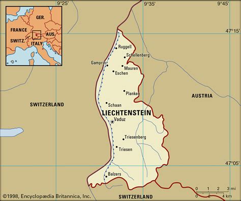 Vaduz Liechtenstein::PLAN & MAP & COUNTRY