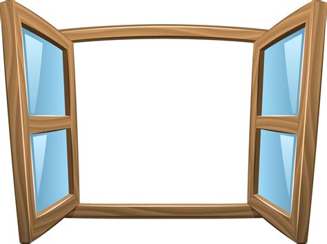 Window Royalty-free Clip art - Cartoon vector windows png download ...