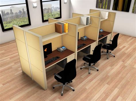 Call Center Cubicles - 2x4 Cubicle Workstations - Cubicle Systems