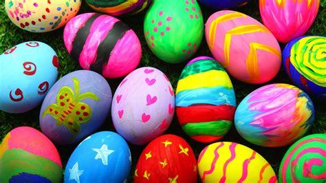 Colorful Easter Eggs, HD Celebrations, 4k Wallpapers, Images ...