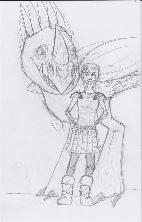 Astrid and Stormfly by RodobagheadDN on DeviantArt