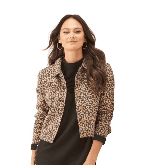 Charlie Paige - 408176C - Perfectly Leopard Jean Jacket - Muskoka Bay ...