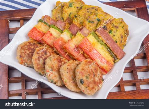 Korea Pancake Jeon Korean Food 스톡 사진 546361276 | Shutterstock