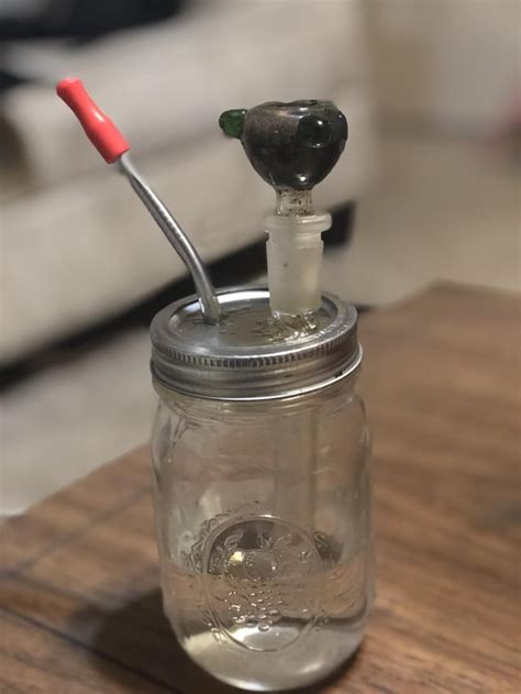 Made myself a mason jar bong : r/StonerEngineering