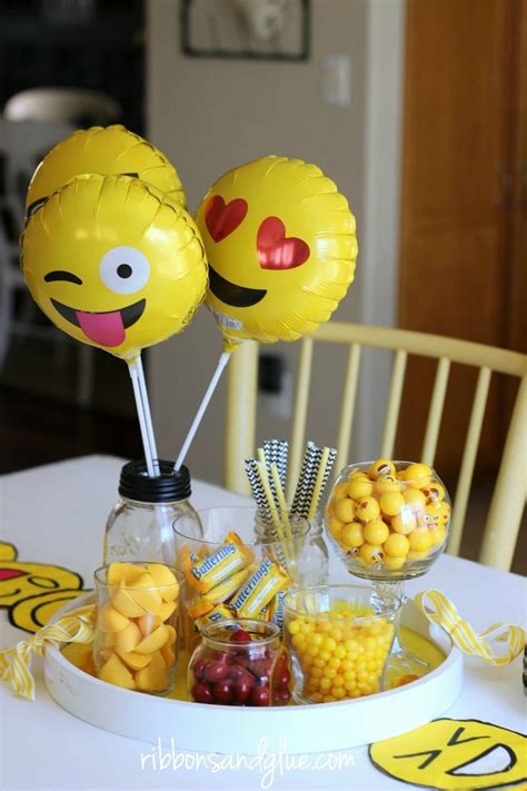 Emoji Birthday Party | Emoji birthday, Emoji party, Emoji party decorations