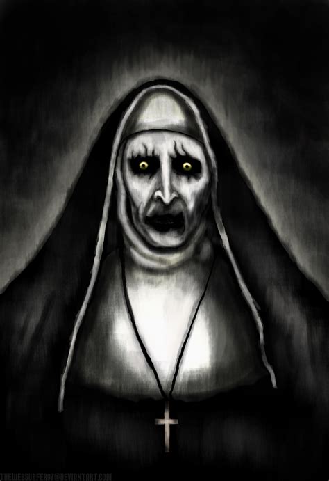 The Conjuring 2 - Nun Painting (normal) by thewebsurfer97 on DeviantArt