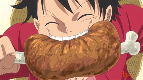 Luffy's favorite dish: All kinds of meat