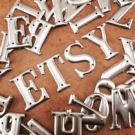 Metallic Lettering