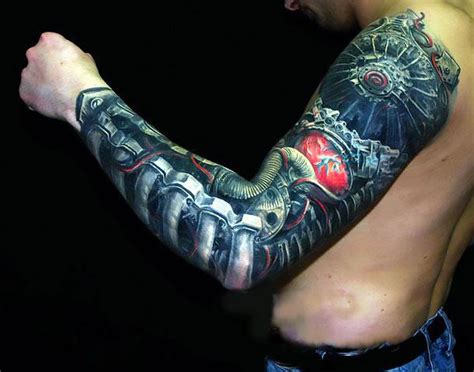 Bionic Arm Tattoo Idea