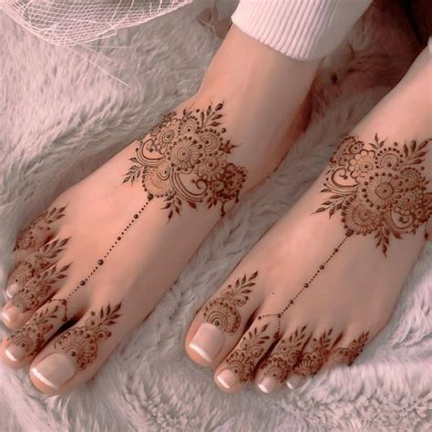 Simple Flower Mehndi Designs For Legs | Best Flower Site