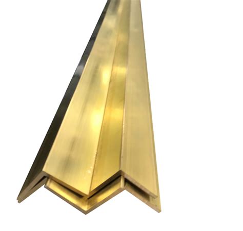 Brass Angle - Alltrade Aluminium, Glass & Stainless Steel