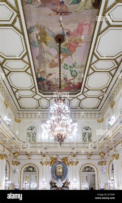 Interior of Casa Rosada (Pink House), Buenos Aires, Argentina Stock ...