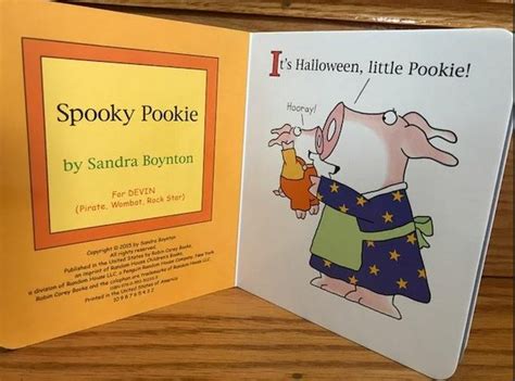 Spooky Pookie by Sandra Boynton - A Delightful Children's Halloween ...