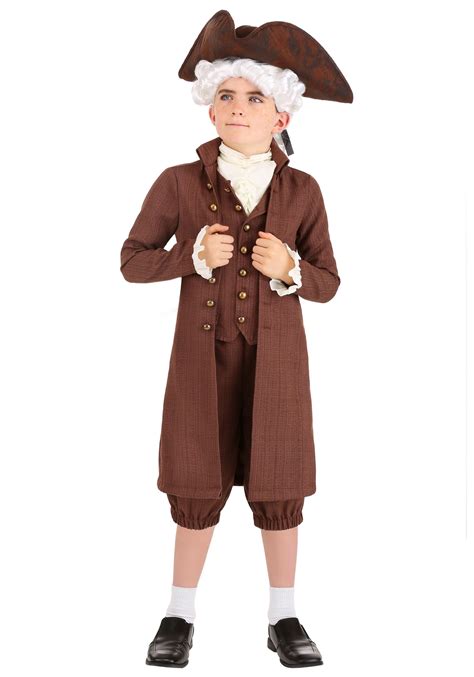 Kid's John Adams Costume - Walmart.com