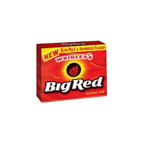 Big Red Cinnamon Chewing Gum 15 stick pack - USA Foods