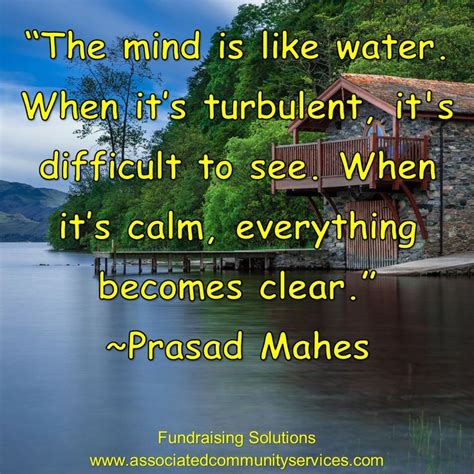 The mind is like water. #quotes #fundraising | Inspirational quotes ...