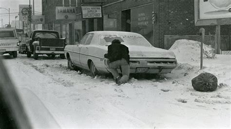 January 1978 snowfall (not just that blizzard)