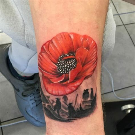 Update more than 71 remembrance poppy tattoos latest - in.cdgdbentre