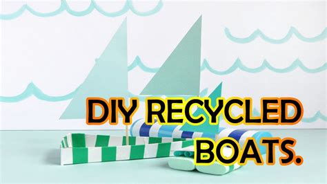 ELEGANT! How to Make a Simple Recycled Boats | Crafts For Kids | DIY ...