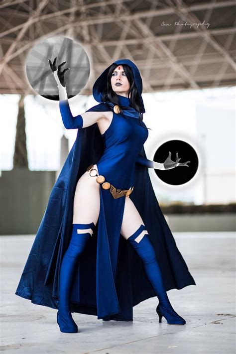 Raven cosplay Wonder if the boots were cut out or purchased like that ...