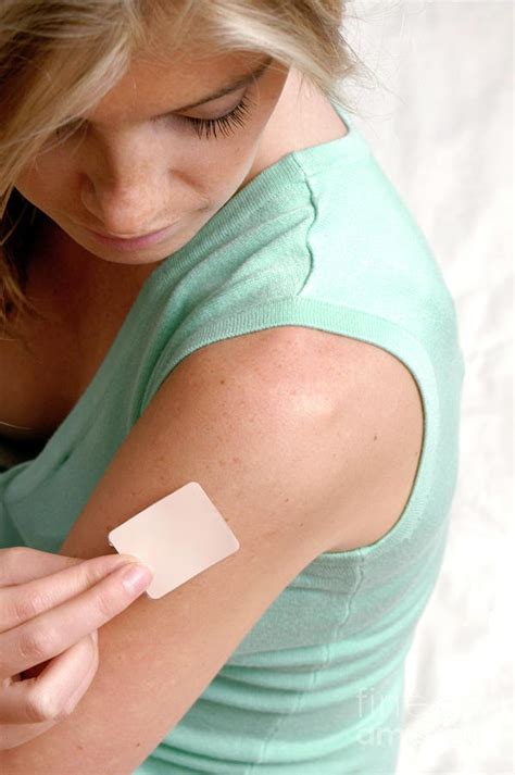 Nicotine Patch Photograph by Aj Photo/science Photo Library