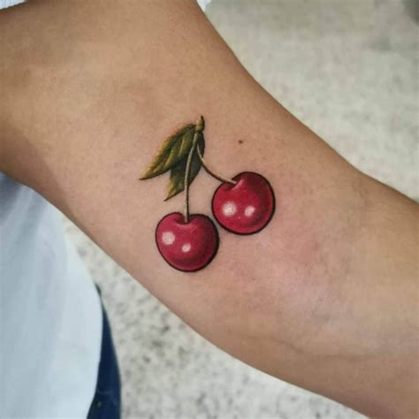 Top 53+ small cherry tattoo best - in.cdgdbentre