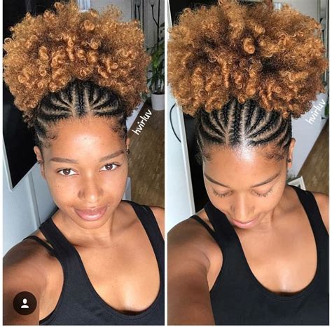 Pin by Taylour Maed on Hair styles | Natural hair puff, Hair puff, Afro ...