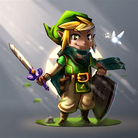 LINK - ZELDA FAN ART on Behance