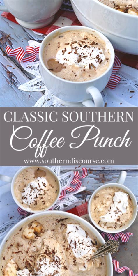 Classic Southern Coffee Punch - Southern Discourse