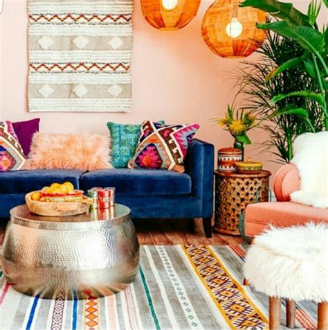 85 Inspiring Bohemian Living Room Designs - DigsDigs