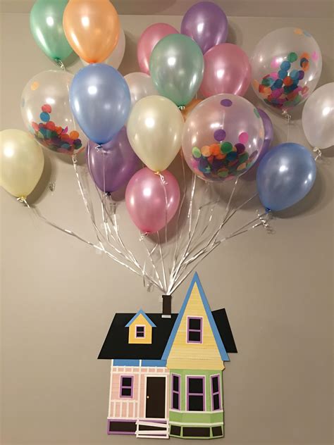 The Up House with Balloons | Up house with balloons, Balloons, Art