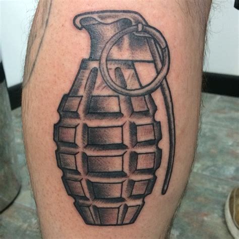 Grenade Tattoo Meaning - Music Tattoo Ideas