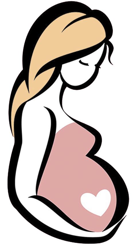 Pregnant Lady Clipart - Silhouette Woman Outline Clipart Silhouettes ...