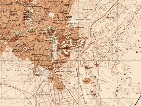 Old Map of Cairo Egypt 1920 Vintage Map of Cairo | Old map, Cairo ...