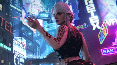 1920x1080 Ciri Cyberpunk 2077 Laptop Full HD 1080P ,HD 4k Wallpapers ...