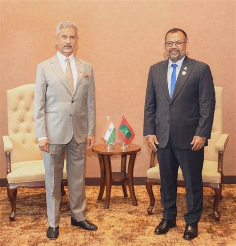 India-Maldives row: Jaishankar holds 'frank conversation' with Maldives ...