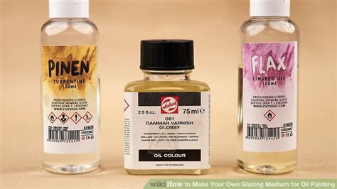 3 Ways to Make Your Own Glazing Medium for Oil Painting - wikiHow