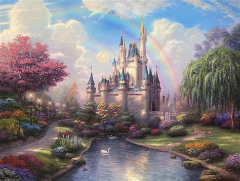 Disney Dreams: Thomas Kinkade Brings Classic Disney Moments to Life