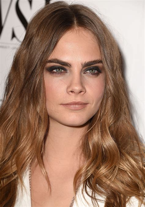 Cara Delevingne With Normal Eyebrows