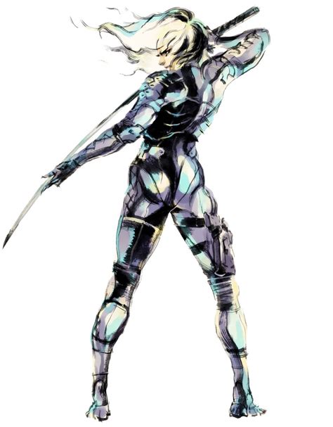 Raiden Backside Art - Metal Gear Solid 2: Sons of Liberty Art Gallery