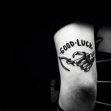 40 Good Luck Tattoos For Men Lucky Design Ideas #tattoos #tattoo # ...