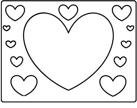 Valentine's Day Heart Coloring Pages