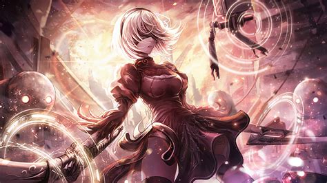 NieR: Automata YoRHa No.2 Type B HD Wallpaper