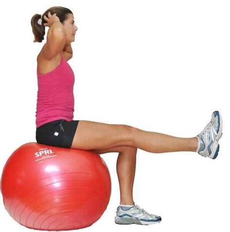 6 Day Balance Ball Exercises For Beginners for Burn Fat fast | Fitness ...