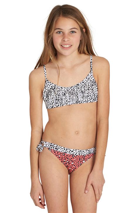 Billabong Wild Roar Two-Piece Swimsuit (Big Girls) | Nordstrom