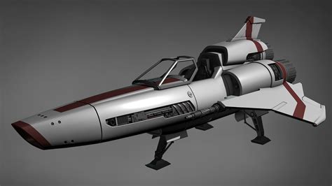 BSG - Viper Mark II — polycount