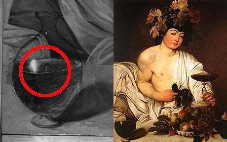 Tiny Caravaggio self-portrait revealed by technology