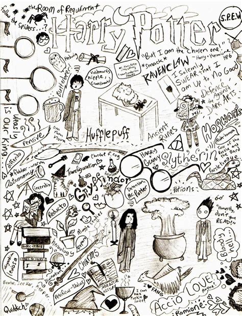 harry_potter_doodle_page_by_theredfacedromantic-d51q4ua.jpg 900×1,177 ...