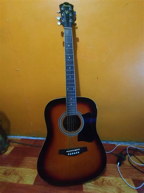 Ibanez Acoustic Guitar, Hobbies & Toys, Music & Media, Musical ...